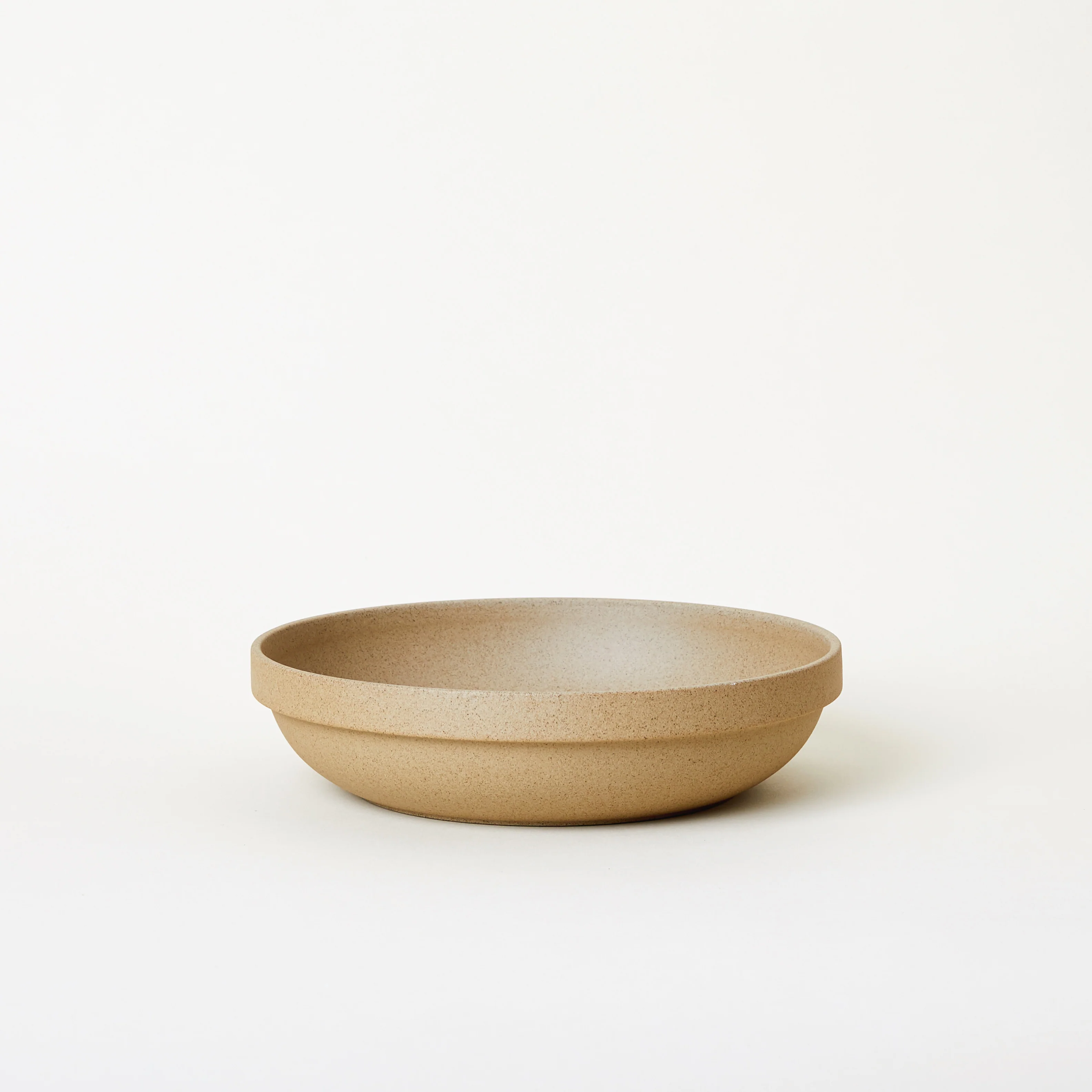 8.6" Hasami Porcelain Round Serving Bowl in Natural - Image 4