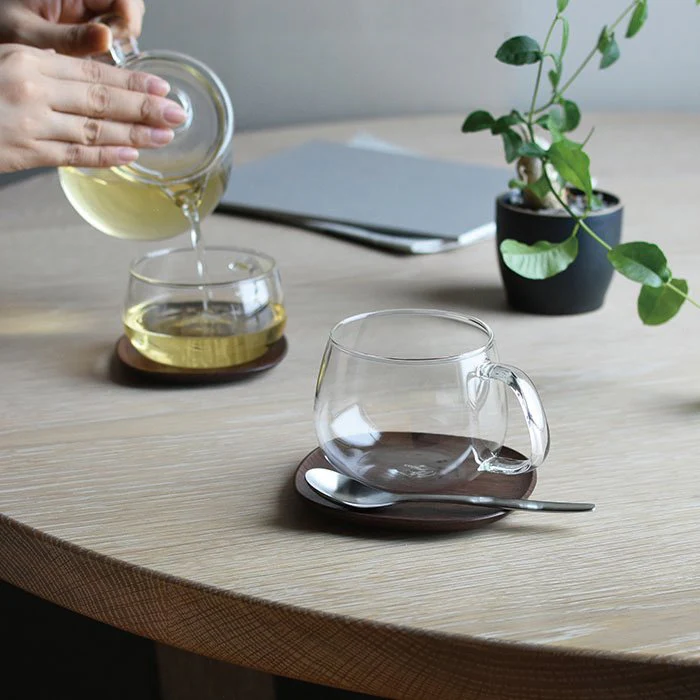 Kinto UNITEA Coaster in Walnut - Image 3