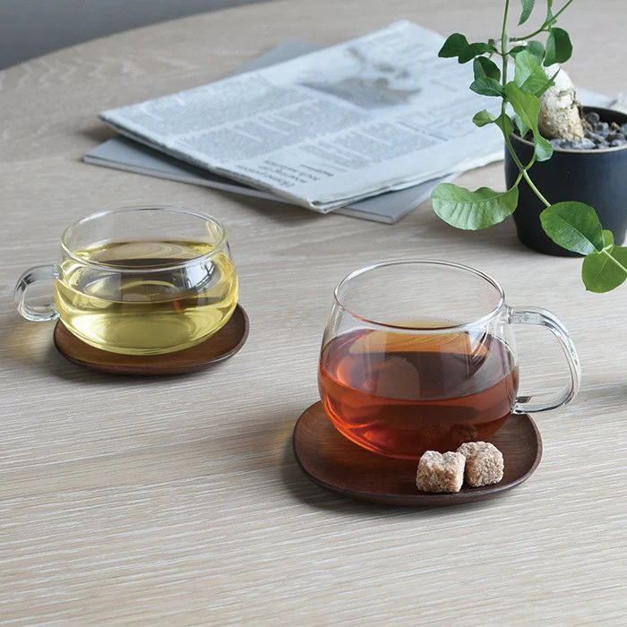 Kinto UNITEA Coaster in Walnut - Image 4